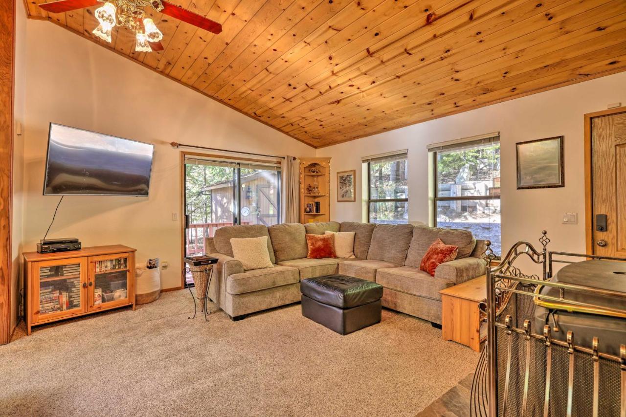 Quiet Twain Harte Cabin With Deck And Forest Views! Exterior photo
